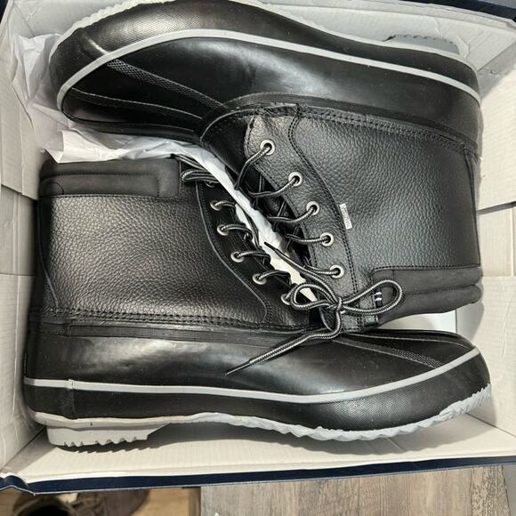 NAUTICA Mens Duck Waterproof Shell Snow & Rain Boot sz 12 Wide NEW # M358 main image 2